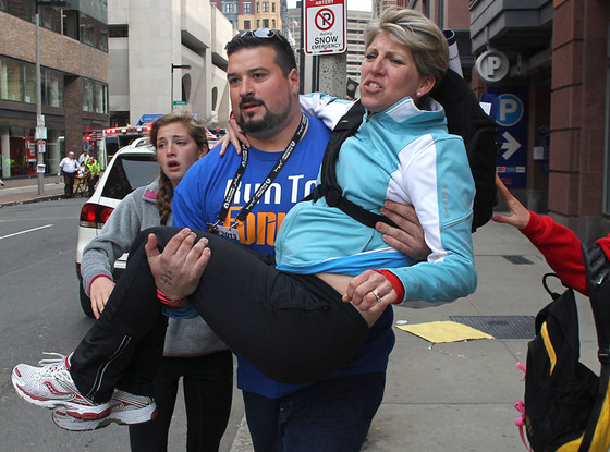 Joe Andruzzi, Boston Marathon Explosions Joe Andruzzi, Boston Marathon Explosions